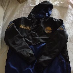 Golden state warriors pullover jacket